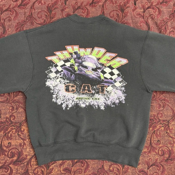90s Arctic Cat Snowmobile Crewneck - Picture 1 of 6